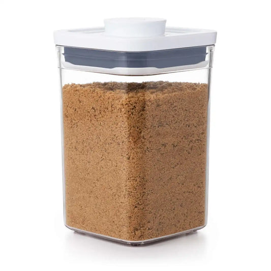 POP Container - Small Square Short (1.1 Qt/1.0 L) - Matte Black