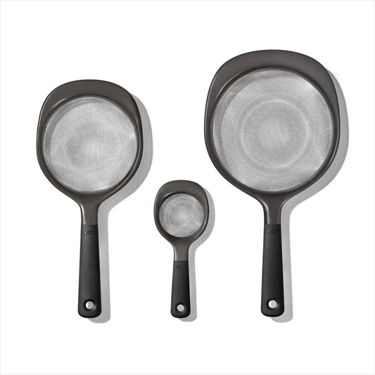 OXO Good Grips 3 Piece Strainer Set