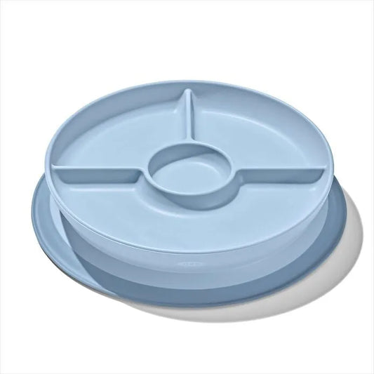 Stick & Stay Suction Divided Plate